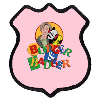 Bodger And Badger Retro Kids Tv Shield Patch | Artistshot