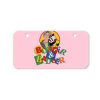 Bodger And Badger Retro Kids Tv Bicycle License Plate | Artistshot