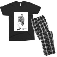 Joni M Original Ink Drawing Print Men's T-shirt Pajama Set | Artistshot