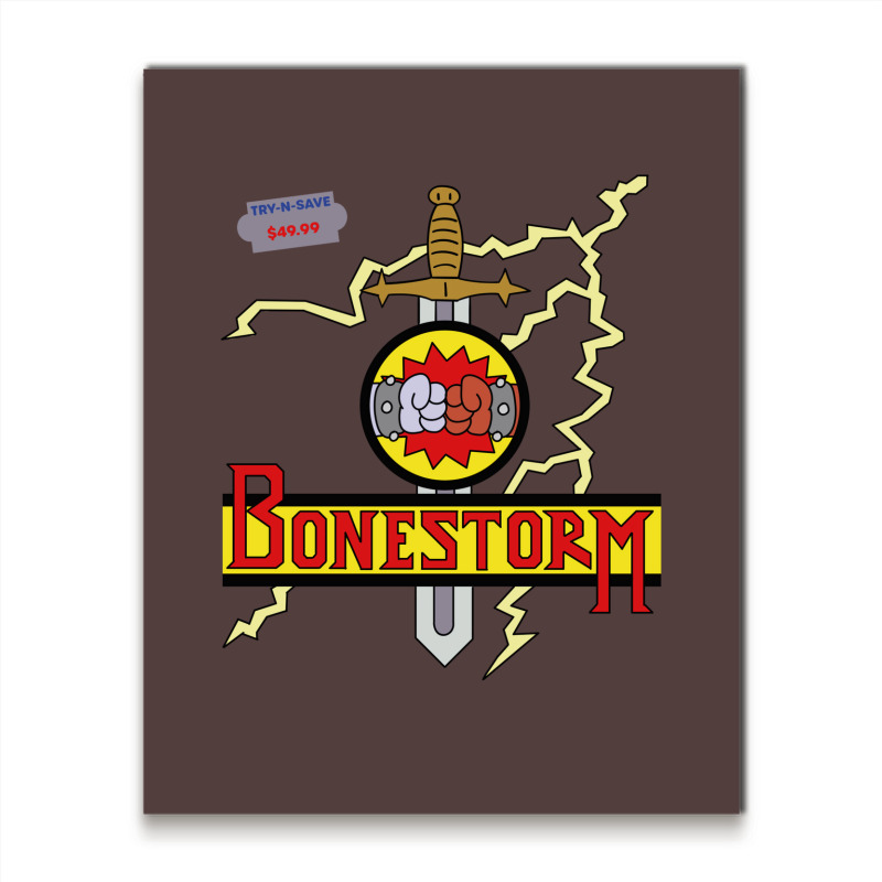 Bonestorm Metal Print Vertical | Artistshot