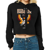 Phoenix Retro Arcade Vintage Cropped Hoodie | Artistshot