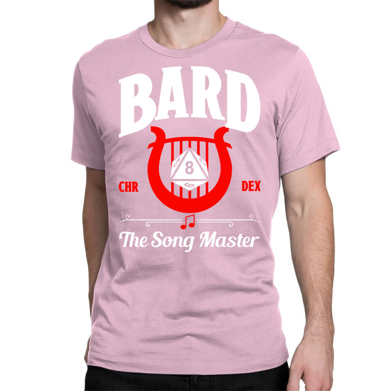 D&d Character Class Bard Classic T-shirt | Artistshot