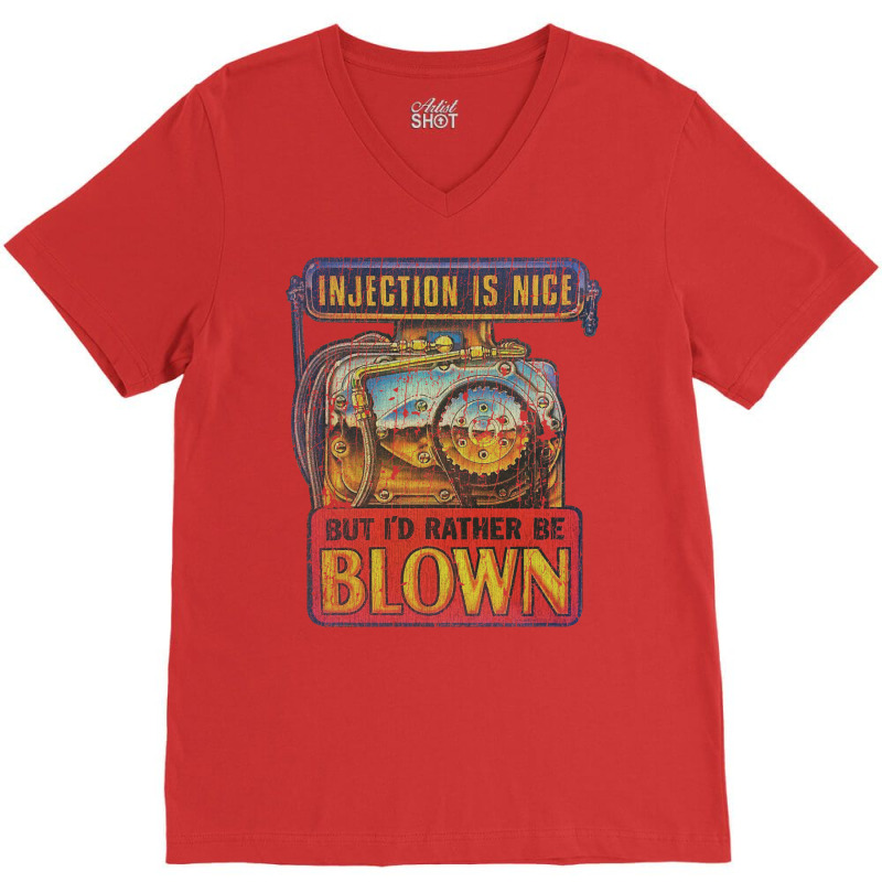 Injection Is Nice V-neck Tee | Artistshot