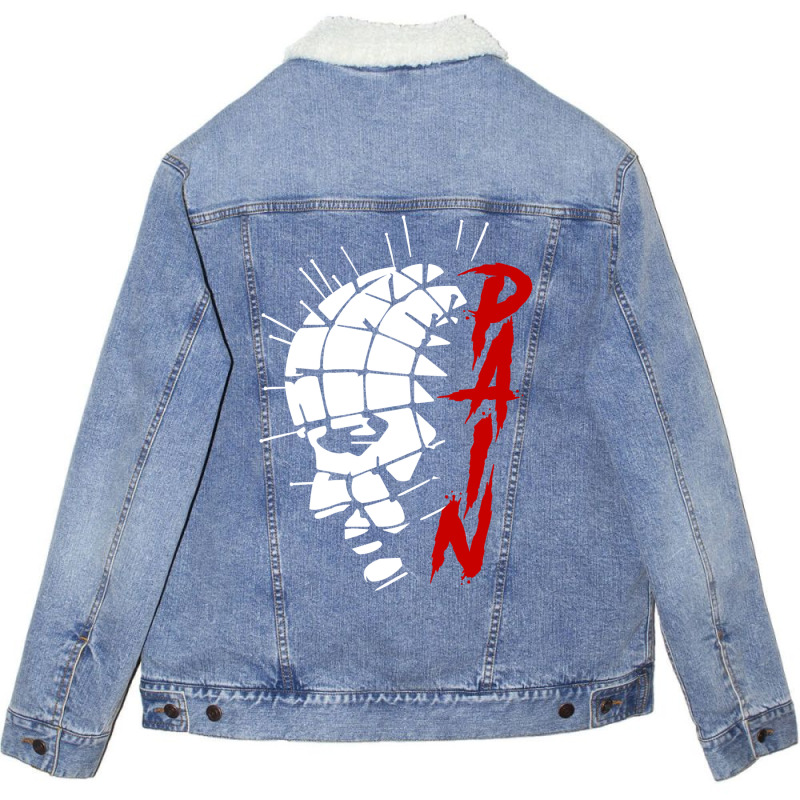 Pinhead Cenobite Pain Unisex Sherpa-lined Denim Jacket | Artistshot