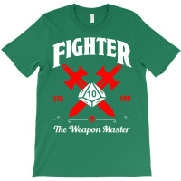 D&d Character Class Fighter T-shirt | Artistshot