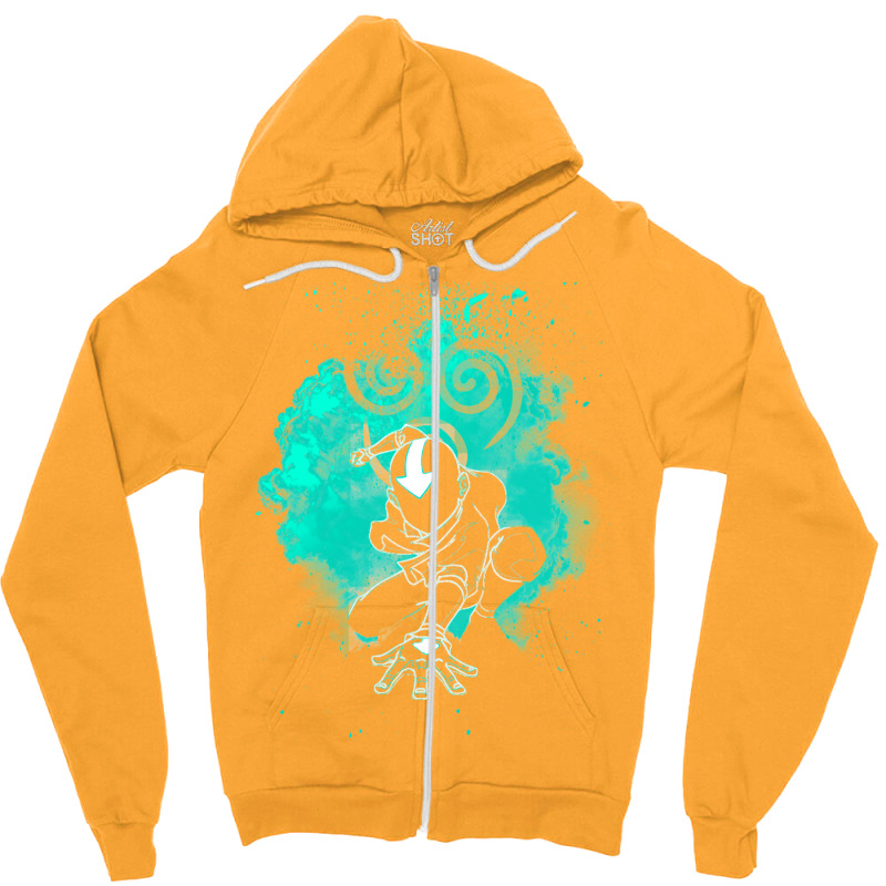 Soul Of The Airbender Zipper Hoodie by roziercompe1 | Artistshot