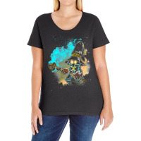 Soul Of The Black Mage Ladies Curvy T-shirt | Artistshot