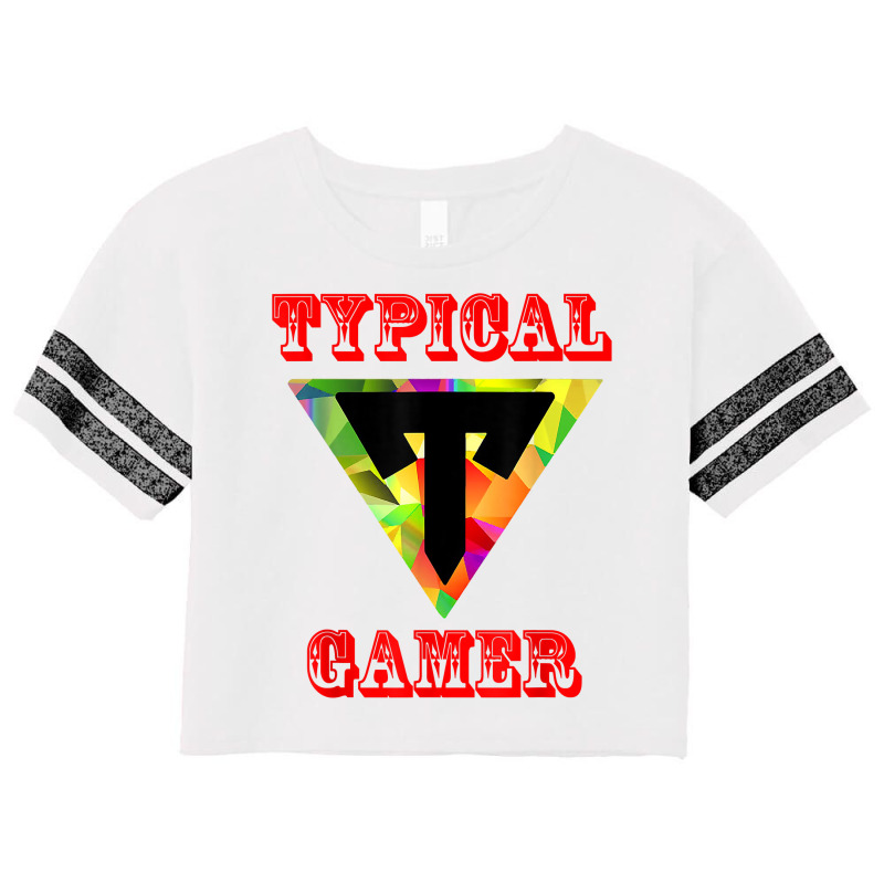 Gaming Tee For Gamer, Typicals Gamer Graphic, Typicals Gamer T Shirt Scorecard Crop Tee by hoasantiaz | Artistshot