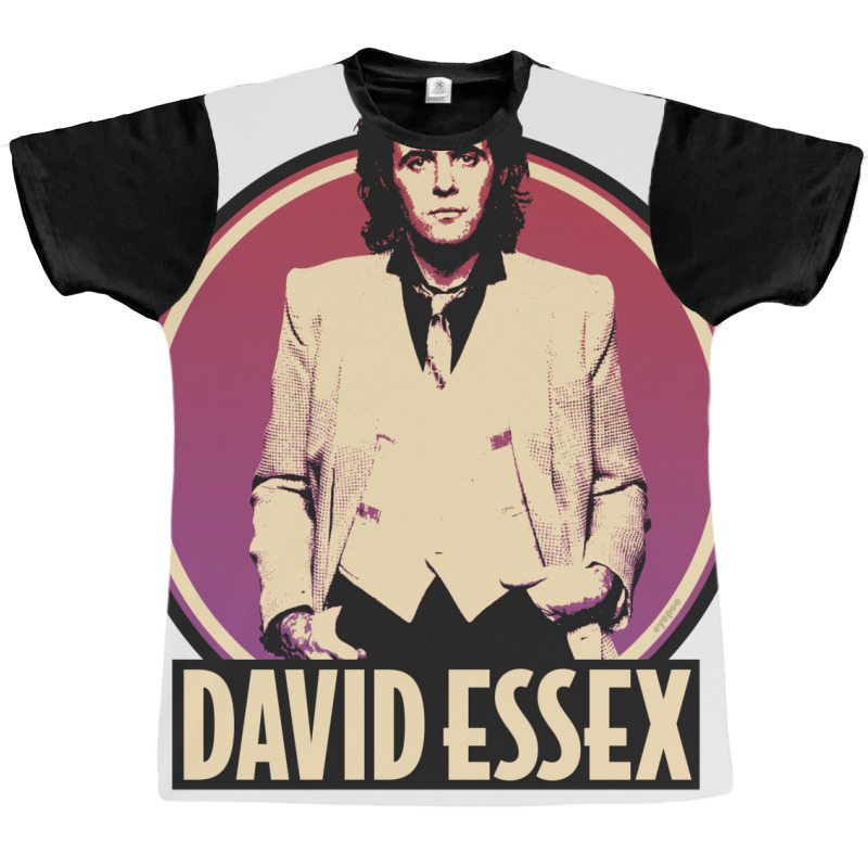 David Essex 70s Pop Music Graphic T-shirt | Artistshot