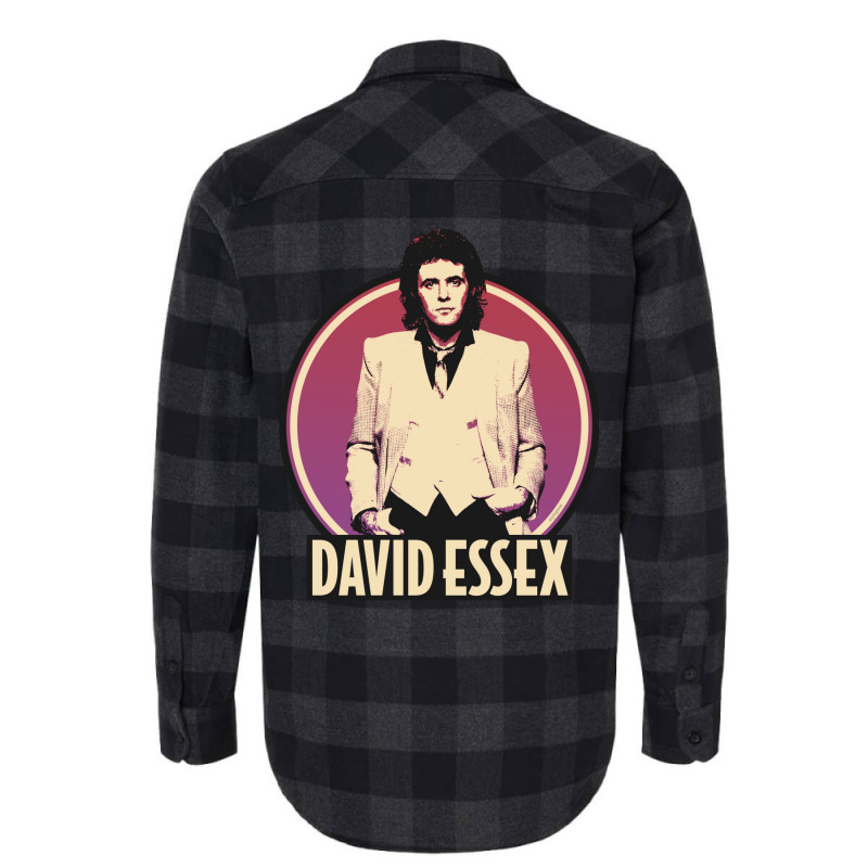 David Essex 70s Pop Music Flannel Shirt | Artistshot