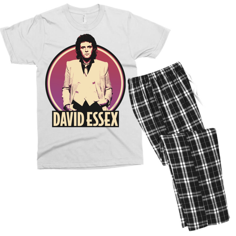 David Essex 70s Pop Music Men's T-shirt Pajama Set | Artistshot