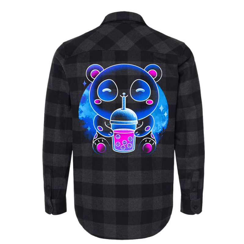 Soul Of The Bubble Tea Panda Flannel Shirt by roziercompe1 | Artistshot