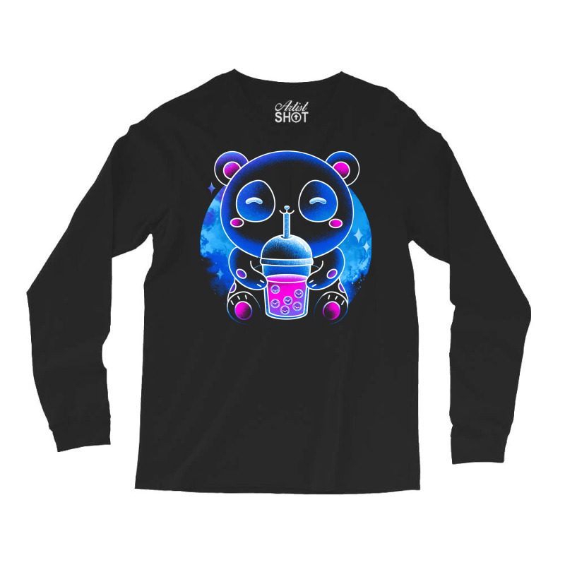 Soul Of The Bubble Tea Panda Long Sleeve Shirts by roziercompe1 | Artistshot