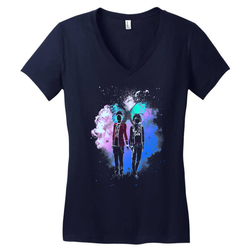 Soul Of The Butterfly Effect Women's V-Neck T-Shirt by roziercompe1 | Artistshot