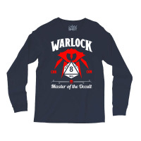 D&d Character Class Warlock Long Sleeve Shirts | Artistshot