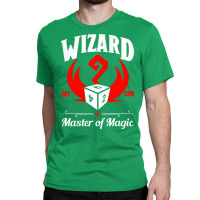 D&d Character Class Wizard Classic T-shirt | Artistshot