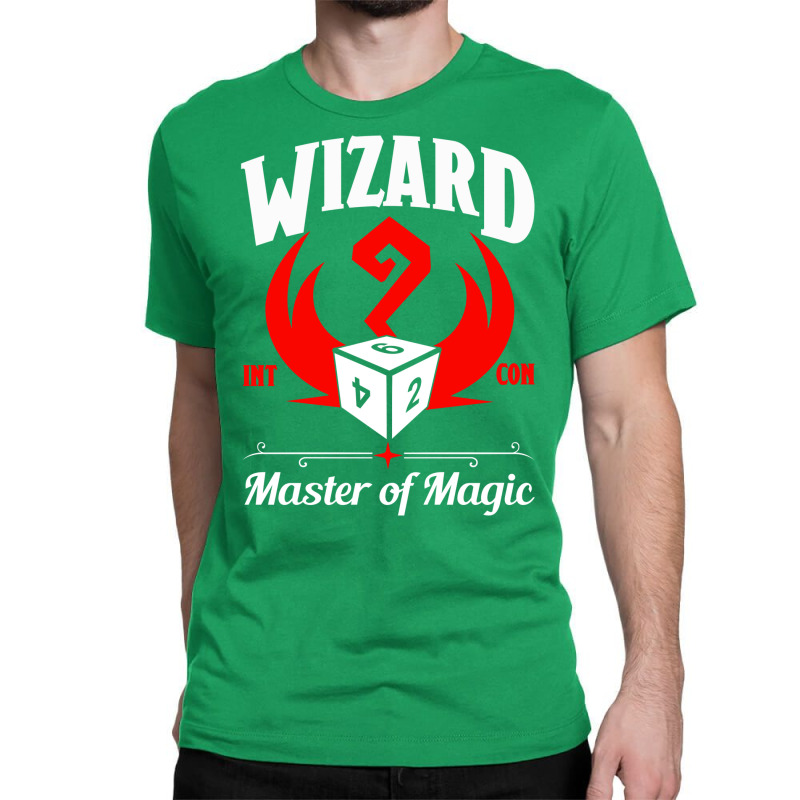 D&d Character Class Wizard Classic T-shirt | Artistshot