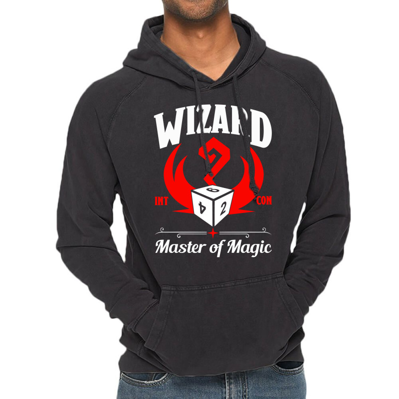 D&d Character Class Wizard Vintage Hoodie | Artistshot