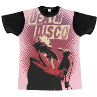 Death Disco Image Post Punk Graphic T-shirt | Artistshot