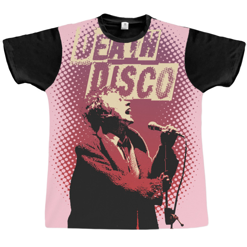 Death Disco Image Post Punk Graphic T-shirt | Artistshot