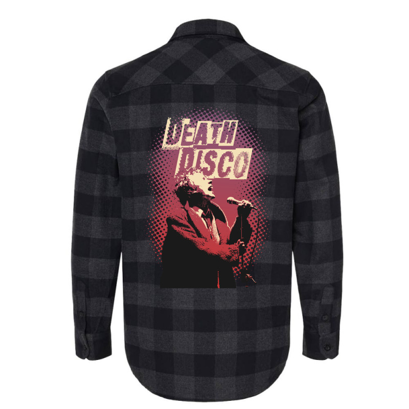 Death Disco Image Post Punk Flannel Shirt | Artistshot