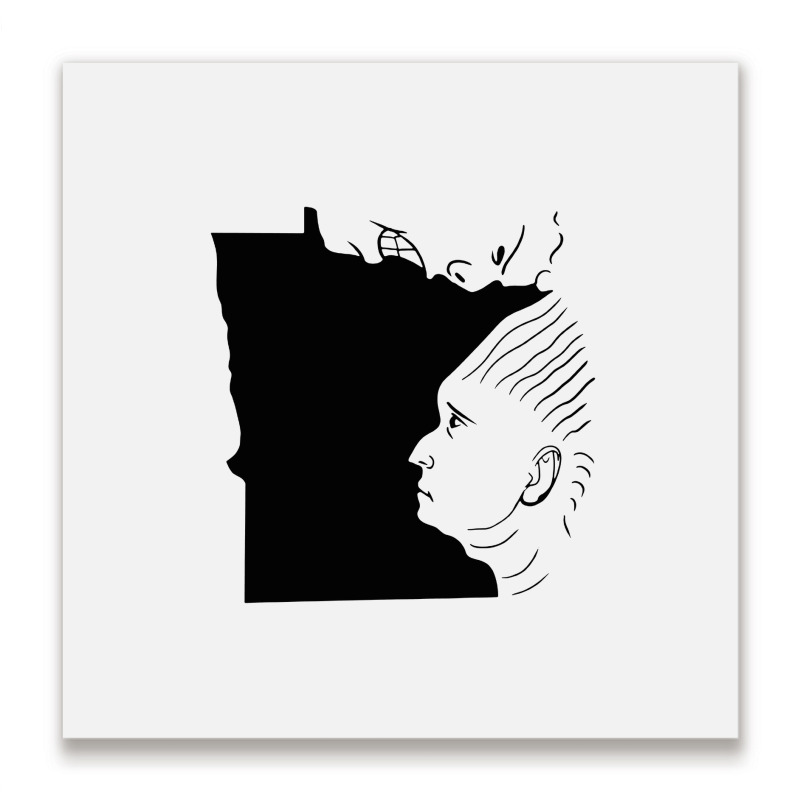 Minesota Metal Print Square | Artistshot