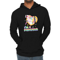 I'm A Popstar Happy Singing Unicorn Popstar Lightweight Hoodie | Artistshot