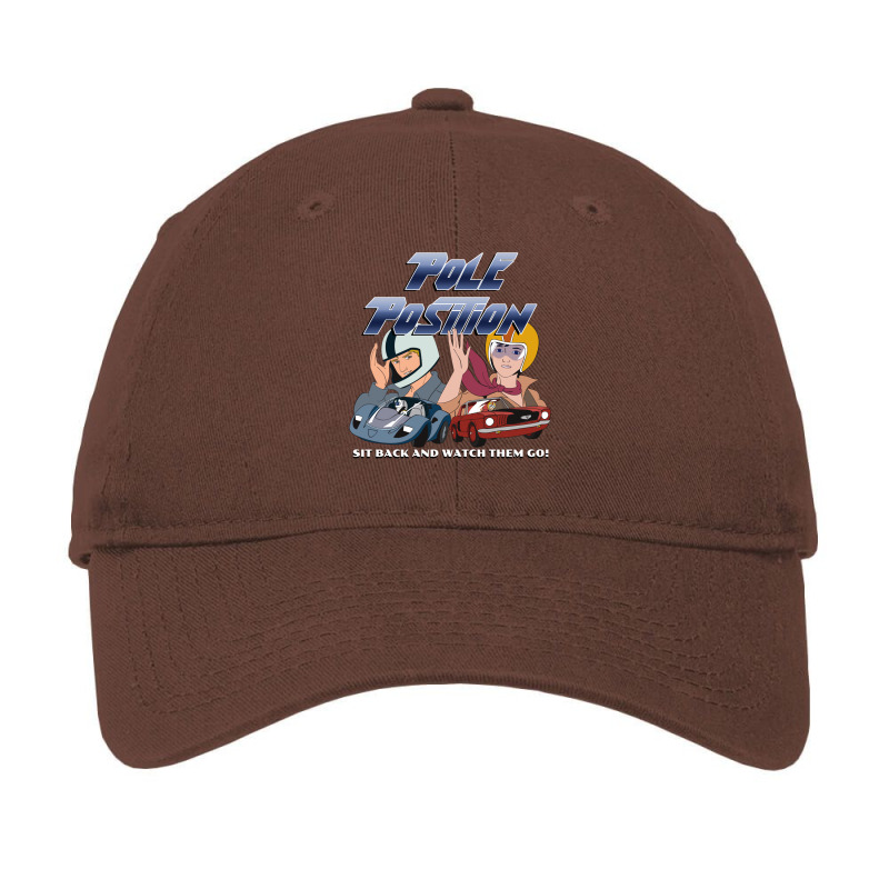 Retro 80s Cartoons Pole Position Tv Series Adjustable Cap | Artistshot