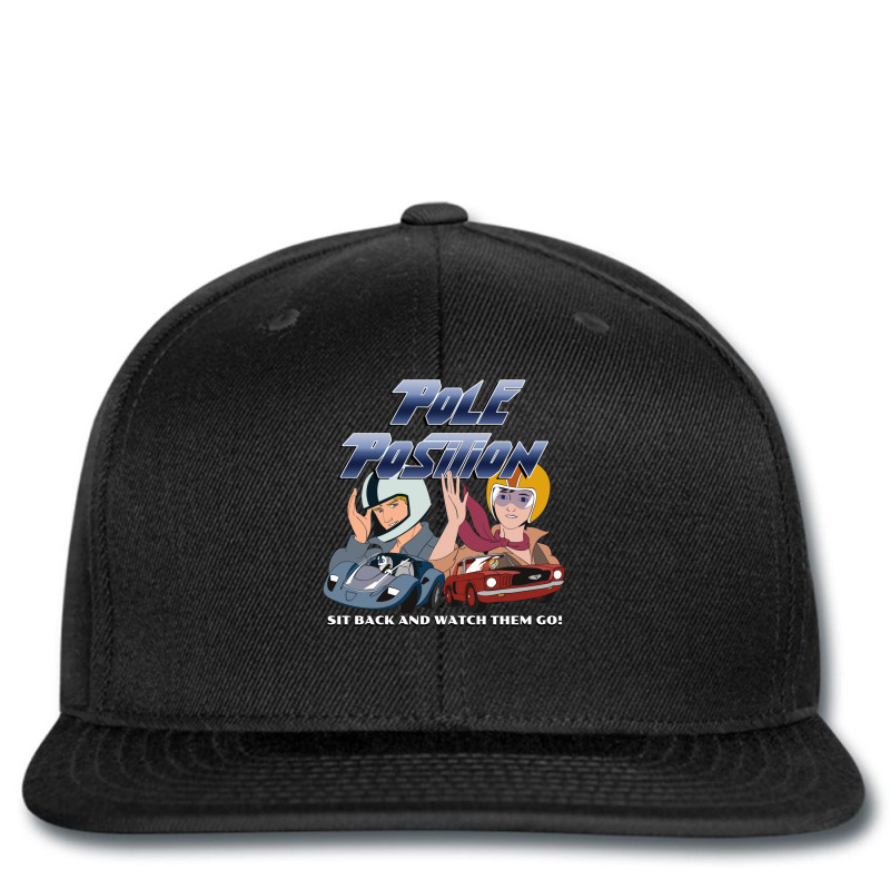 Retro 80s Cartoons Pole Position Tv Series Printed Hat | Artistshot