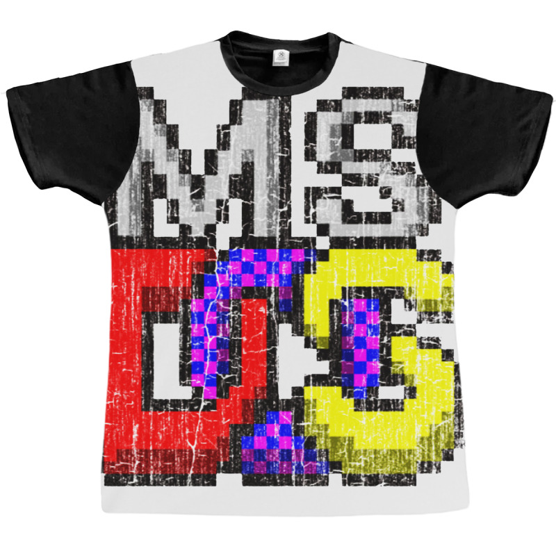 Ms, Dos Operating System Graphic T-shirt by Blackbubbles | Artistshot