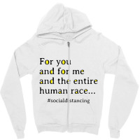 Song And Social Distancing Zipper Hoodie | Artistshot