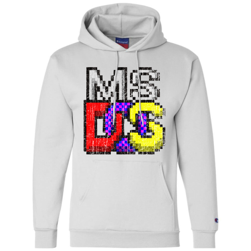 Ms, Dos Operating System Champion Hoodie by Blackbubbles | Artistshot