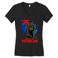 Australia War Propaganda Poster   Australian Women's V-neck T-shirt | Artistshot