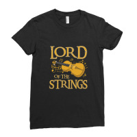 Lord Of The Strings Violin Ladies Fitted T-shirt | Artistshot