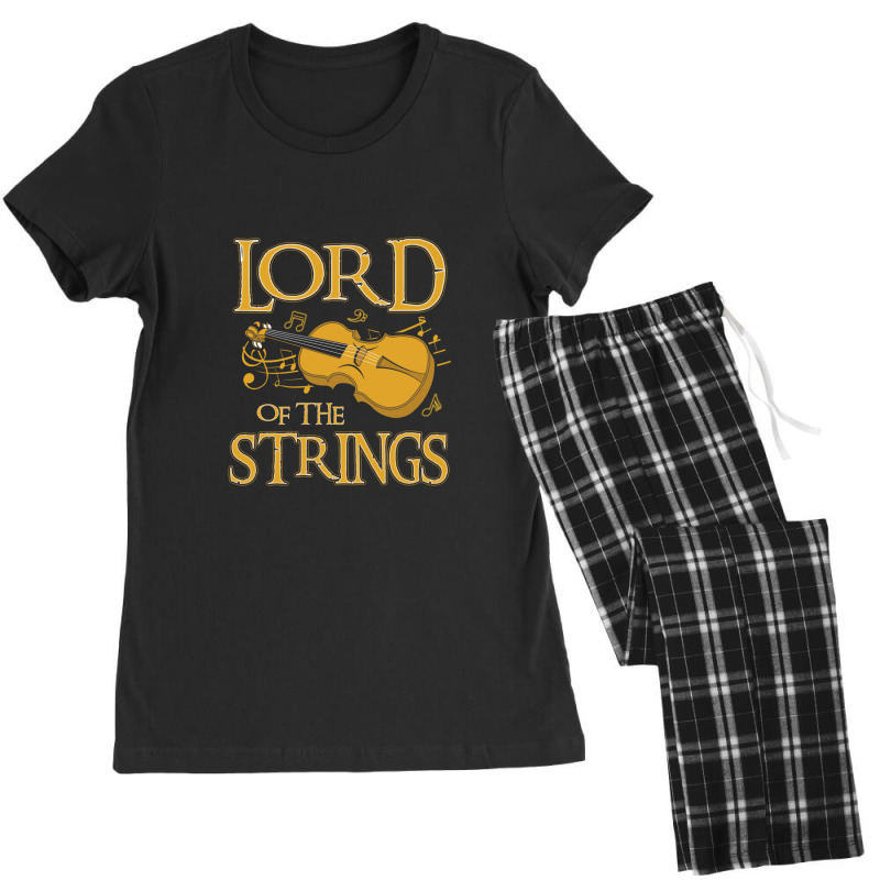 Lord Of The Strings Violin Women's Pajamas Set by JeffreyAlanSwanson | Artistshot