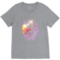 Soul Of The Electro Raven V-neck Tee | Artistshot