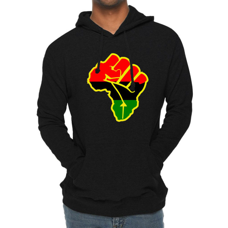 Frican Map  Black History Lightweight Hoodie | Artistshot