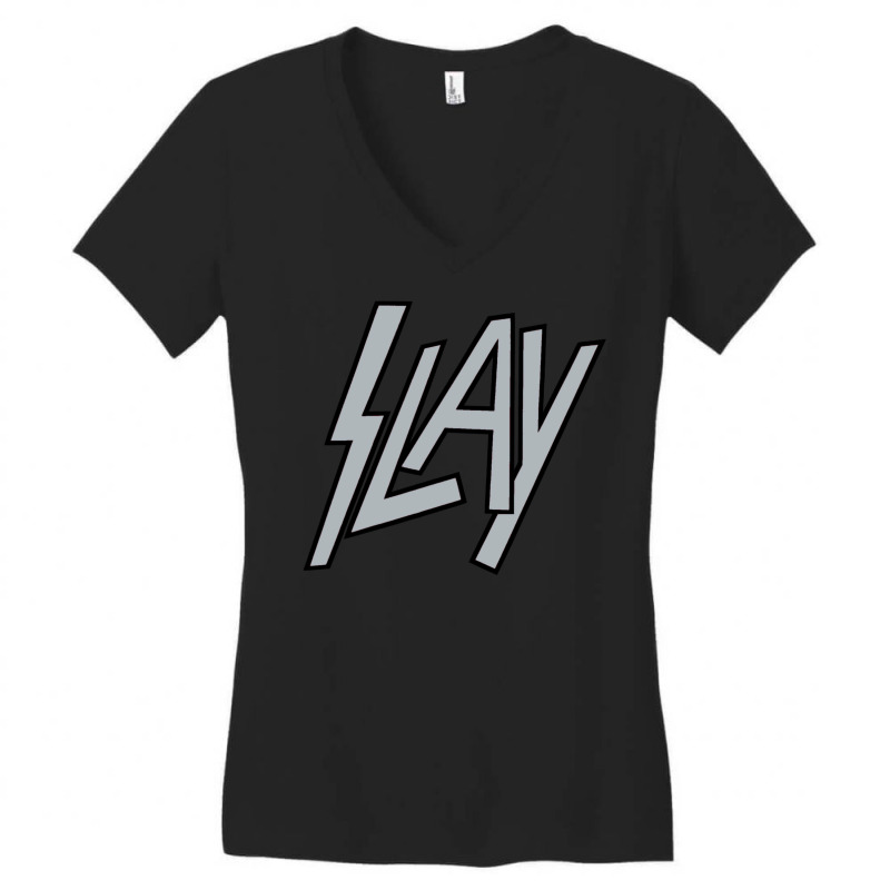 Darius Slay   Detroit Women's V-Neck T-Shirt by hanoudnrilliv | Artistshot