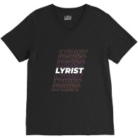 Lyrist Lyre Music Instrument V-neck Tee | Artistshot