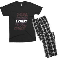 Lyrist Lyre Music Instrument Men's T-shirt Pajama Set | Artistshot