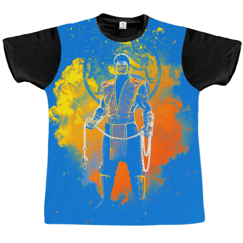 Soul Of The Fire Ninja Graphic T-shirt by roziercompe1 | Artistshot