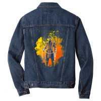 Soul Of The Fire Ninja Men Denim Jacket | Artistshot