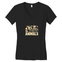 The Animals Women's V-neck T-shirt | Artistshot