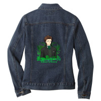 Albert James Moriarty The Patriot Ladies Denim Jacket | Artistshot