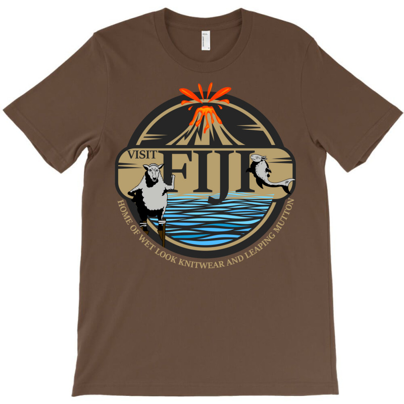 Visit Fiji   Home Of Wet Look Knitwear And Leaping Mutton T-shirt | Artistshot