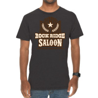 Rock Ridge Saloon Vintage T-shirt | Artistshot