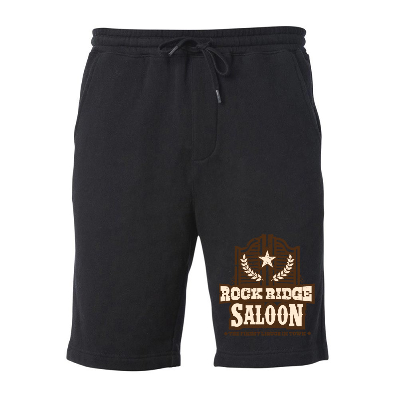 Rock Ridge Saloon Fleece Short by jsusschythe | Artistshot