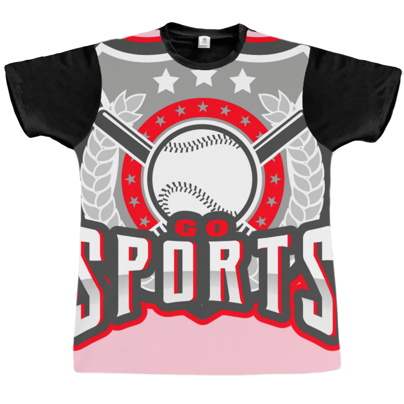 Go Sports   Baseball Fan Graphic T-shirt by osetekodzot | Artistshot