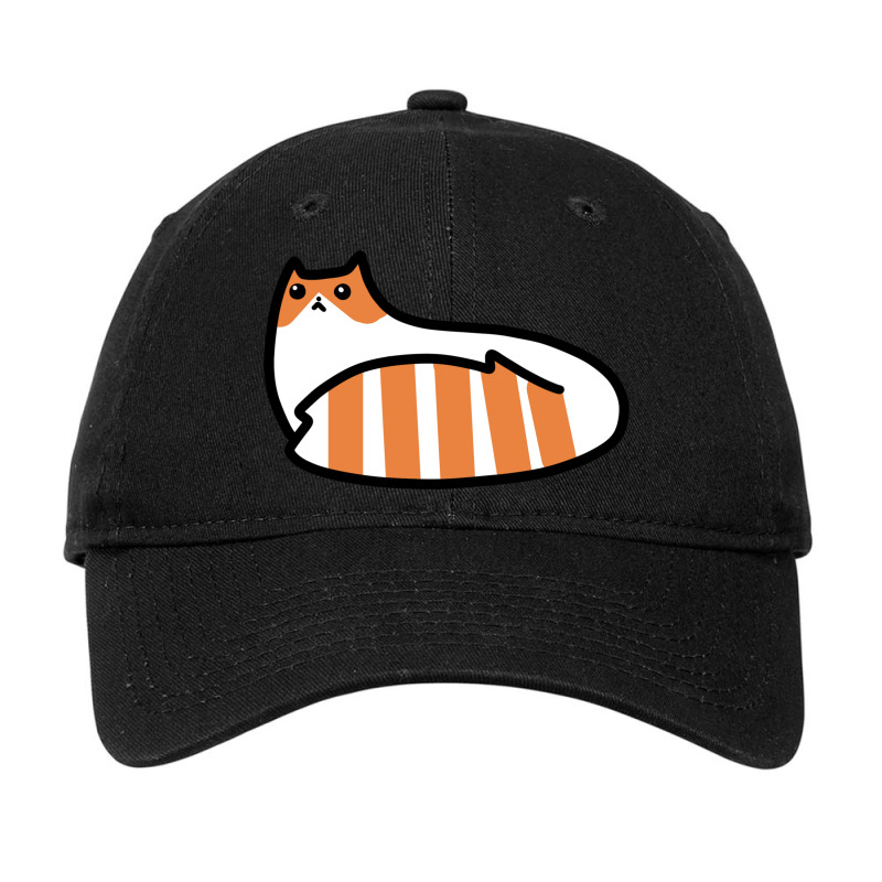 Striped Tail Kitty Adjustable Cap | Artistshot