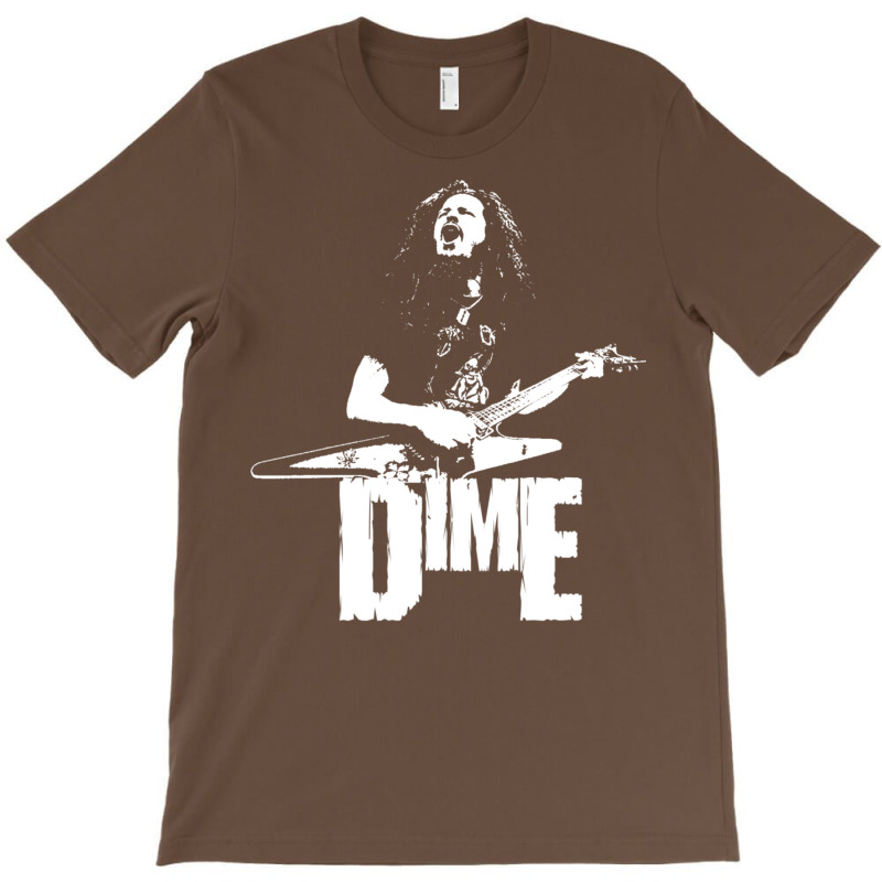 Dime   White Stencil T-shirt | Artistshot